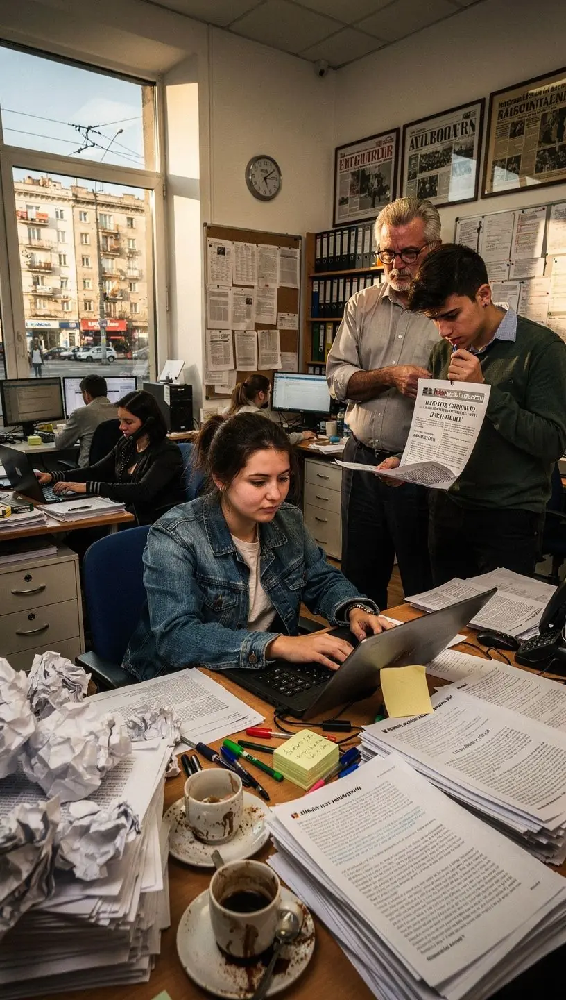 Successful community news blogs in Romania.